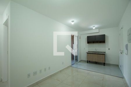Sala de apartamento para alugar com 2 quartos, 42m² em Wanel Ville, Sorocaba