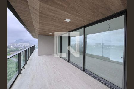 Varanda de apartamento para alugar com 4 quartos, 194m² em Barra da Tijuca, Rio de Janeiro