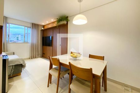Sala - Jantar de apartamento à venda com 2 quartos, 58m² em Santa Efigênia, Belo Horizonte
