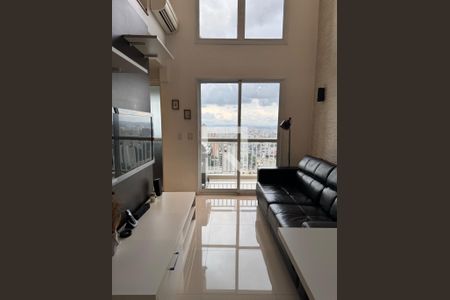 Sala de apartamento à venda com 1 quarto, 48m² em Vila Andrade, São Paulo