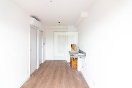 Sala/Cozinha de apartamento à venda com 1 quarto, 27m² em Indianópolis, São Paulo