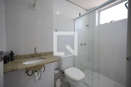 Banheiro da Suíte de apartamento para alugar com 3 quartos, 128m² em Kobrasol, São José