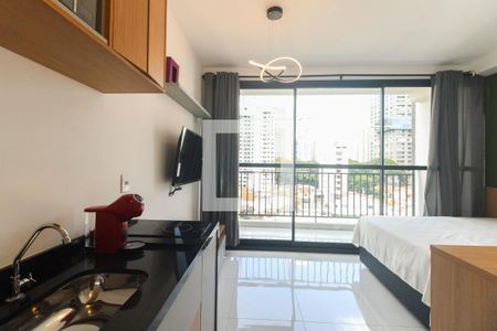 Studio - Quarto  de kitnet/studio para alugar com 1 quarto, 23m² em Vila Azevedo, São Paulo