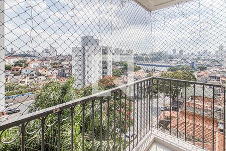 Sacada da Sala de apartamento à venda com 3 quartos, 74m² em Vila da Saúde, São Paulo