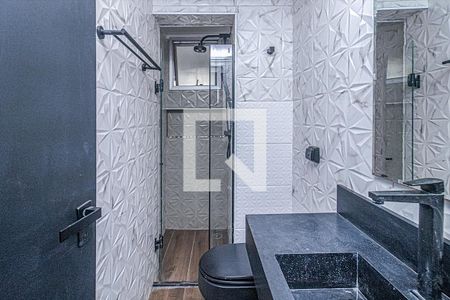 Banheiro social de apartamento à venda com 3 quartos, 74m² em Vila da Saúde, São Paulo