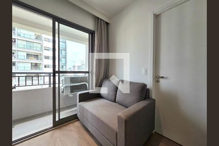 Sala/Cozinha de apartamento para alugar com 1 quarto, 26m² em Vila Nova Conceição, São Paulo