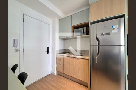Sala/Cozinha de apartamento para alugar com 1 quarto, 26m² em Vila Nova Conceição, São Paulo