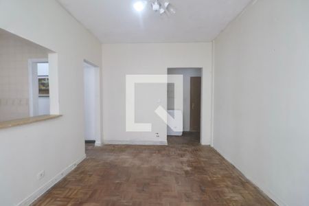Sala de apartamento para alugar com 1 quarto, 70m² em Barra Funda, Guarujá
