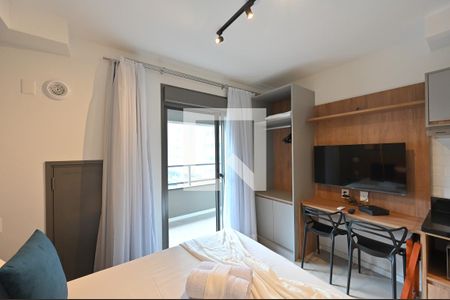 Sala/Quarto de kitnet/studio para alugar com 1 quarto, 28m² em Vila Clementino, São Paulo