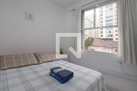 Quarto 1 de kitnet/studio para alugar com 1 quarto, 28m² em José Menino, Santos