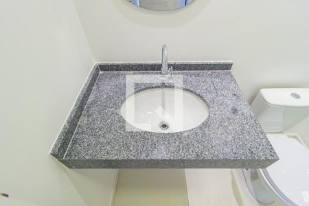 Detalhe - Banheiro de kitnet/studio para alugar com 1 quarto, 25m² em Vila Prudente, São Paulo