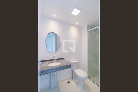 Banheiro de kitnet/studio à venda com 1 quarto, 25m² em Vila Prudente, São Paulo