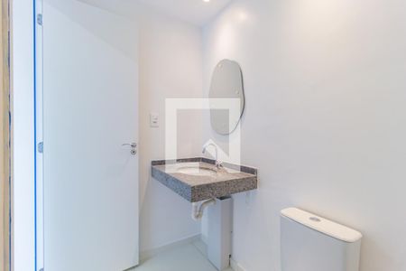 Banheiro de kitnet/studio à venda com 1 quarto, 25m² em Vila Prudente, São Paulo