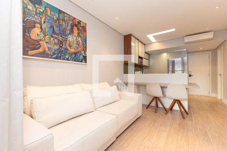 Sala de apartamento para alugar com 1 quarto, 62m² em Itaim Bibi, São Paulo