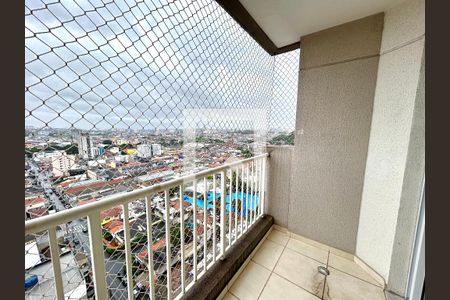 Varanda da Sala de apartamento para alugar com 2 quartos, 55m² em Vila Galvão, Guarulhos