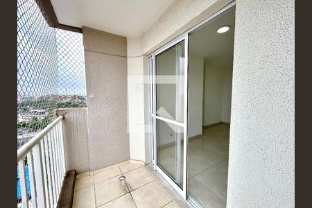Varanda da Sala de apartamento para alugar com 2 quartos, 55m² em Vila Galvão, Guarulhos