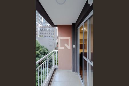 Varanda de kitnet/studio para alugar com 1 quarto, 27m² em Vila Mariana, São Paulo