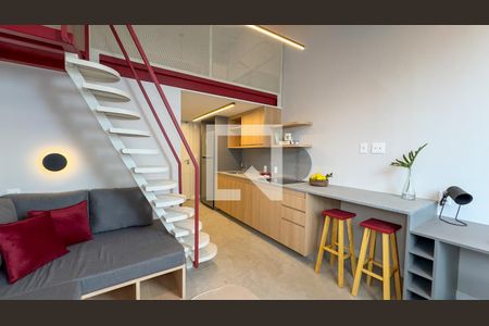 Estúdio de apartamento para alugar com 1 quarto, 36m² em Jardim das Acacias, São Paulo