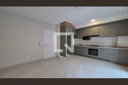Sala  de apartamento para alugar com 1 quarto, 52m² em Parque das Nações, Santo André