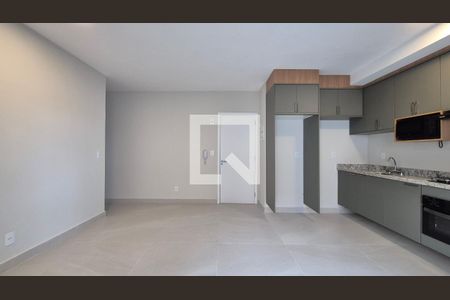 Sala  de apartamento para alugar com 1 quarto, 52m² em Parque das Nações, Santo André
