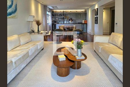 Sala de apartamento à venda com 4 quartos, 229m² em Indianópolis, São Paulo