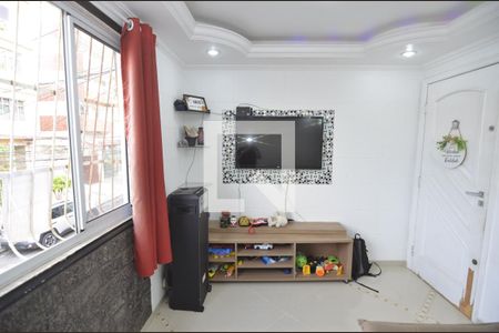 Sala de casa para alugar com 2 quartos, 90m² em Rocha, Rio de Janeiro