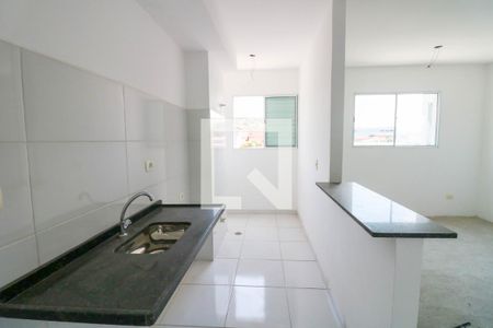 Cozinha de apartamento para alugar com 2 quartos, 47m² em Jardim dos Ipes, São Paulo