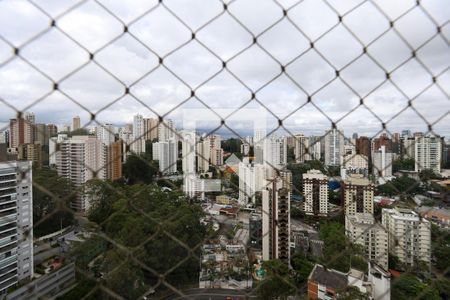 Vista da Varanda da Sala de apartamento para alugar com 3 quartos, 195m² em Vila Andrade, São Paulo