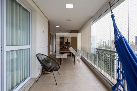 Varanda da Sala de apartamento para alugar com 3 quartos, 195m² em Vila Andrade, São Paulo