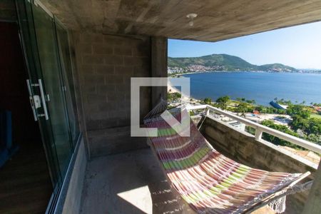 Varanda da Sala de casa para alugar com 3 quartos, 100m² em São Francisco, Niterói