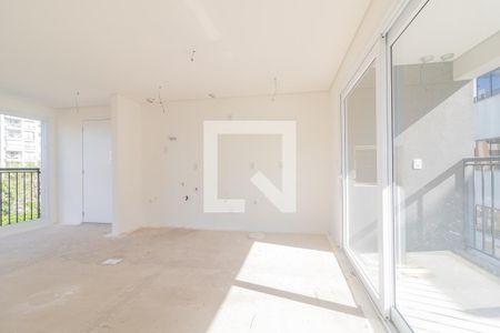 Sala / cozinha de apartamento à venda com 2 quartos, 64m² em Menino Deus, Porto Alegre