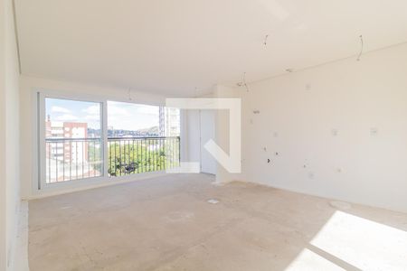 Sala / cozinha de apartamento à venda com 2 quartos, 64m² em Menino Deus, Porto Alegre