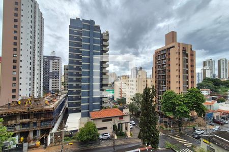 Vista da Varanda  de apartamento à venda com 3 quartos, 109m² em Cambuí, Campinas