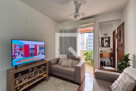 Sala de apartamento à venda com 3 quartos, 109m² em Cambuí, Campinas