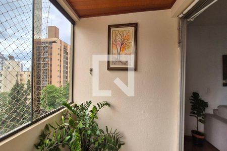 Varanda da Sala  de apartamento à venda com 3 quartos, 109m² em Cambuí, Campinas