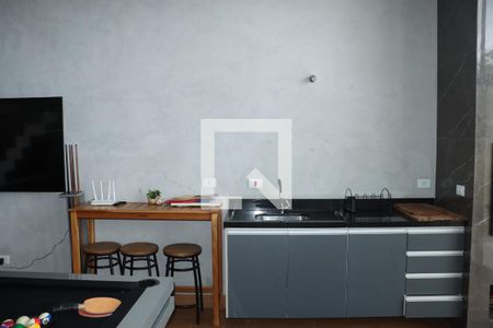 Sala/cozinha de casa de condomínio para alugar com 3 quartos, 160m² em Granja Viana, Cotia
