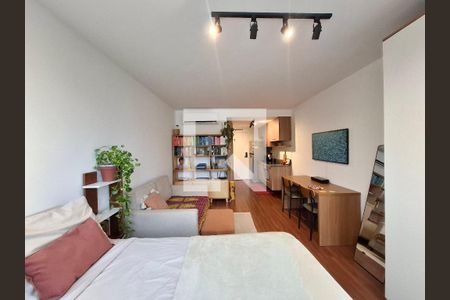 Sala/Quarto  de apartamento para alugar com 1 quarto, 30m² em Centro, Rio de Janeiro