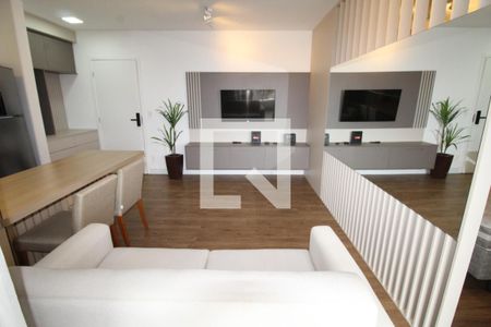 Sala de apartamento para alugar com 1 quarto, 45m² em Parque Residencial Aquarius, São José dos Campos