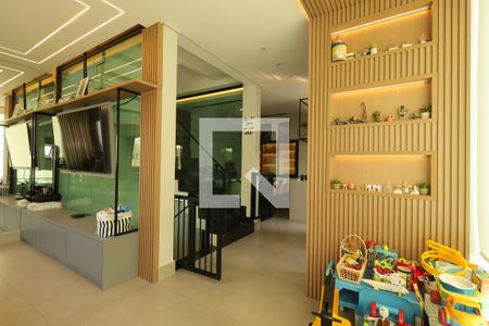 Sala de casa à venda com 3 quartos, 180m² em Campestre, Santo André