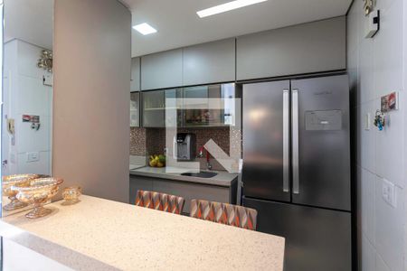 Cozinha de apartamento à venda com 4 quartos, 143m² em Castelo, Belo Horizonte