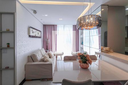 Sala 1 de apartamento à venda com 4 quartos, 143m² em Castelo, Belo Horizonte