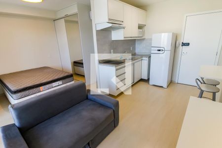 Sala de apartamento para alugar com 1 quarto, 35m² em Real Parque, São Paulo