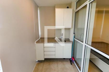 Varanda da Sala de apartamento para alugar com 1 quarto, 35m² em Real Parque, São Paulo