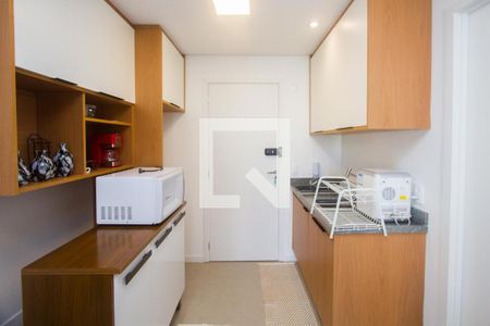 Sala/Cozinha de apartamento para alugar com 1 quarto, 33m² em Jardim das Acacias, São Paulo