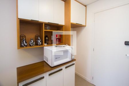 Sala/Cozinha de apartamento para alugar com 1 quarto, 33m² em Jardim das Acacias, São Paulo