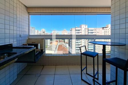 Sacada  de apartamento para alugar com 2 quartos, 90m² em Canto do Forte, Praia Grande