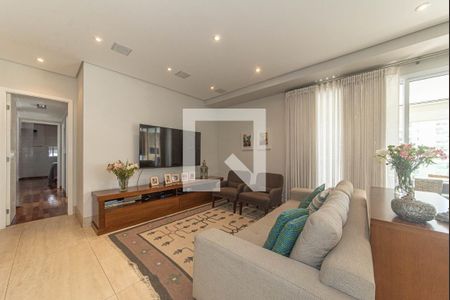 Sala de apartamento à venda com 4 quartos, 161m² em Campo Belo, São Paulo