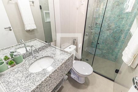 Banheiro de apartamento para alugar com 1 quarto, 25m² em Mooca, São Paulo