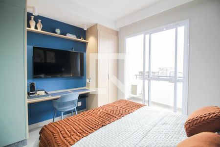 Sala/Quarto/Cozinha de kitnet/studio para alugar com 1 quarto, 25m² em Mooca, São Paulo