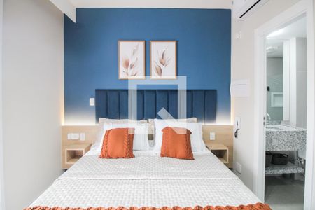 Sala/Quarto/Cozinha de kitnet/studio para alugar com 1 quarto, 25m² em Mooca, São Paulo